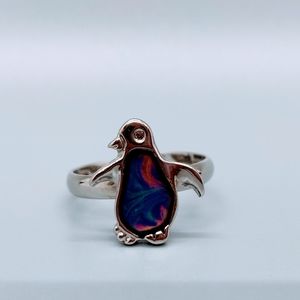 Penguin Mood Ring